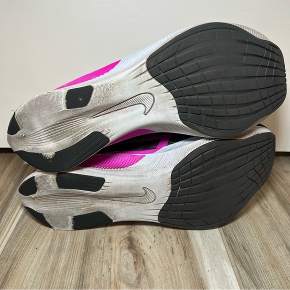 Nike Zoom Fly 4 Black Hyper Violet Mens Running Shoes / Sneakers Size 11 - Picture 8 of 10